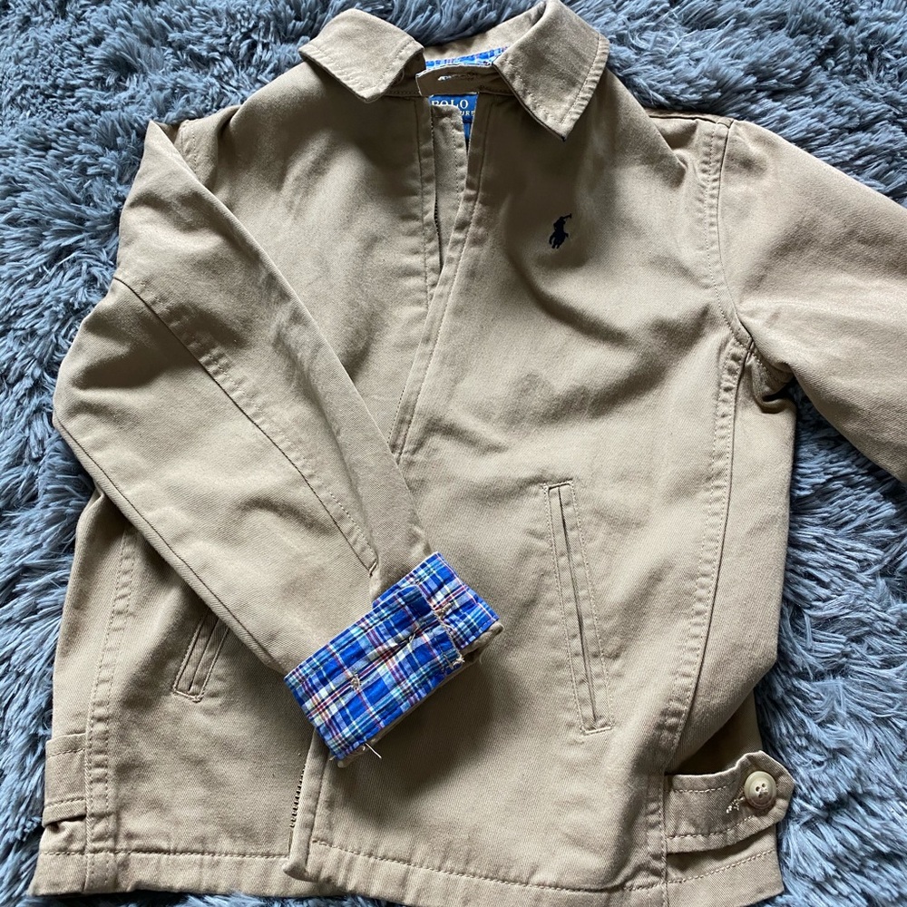 Kids polo jacket
